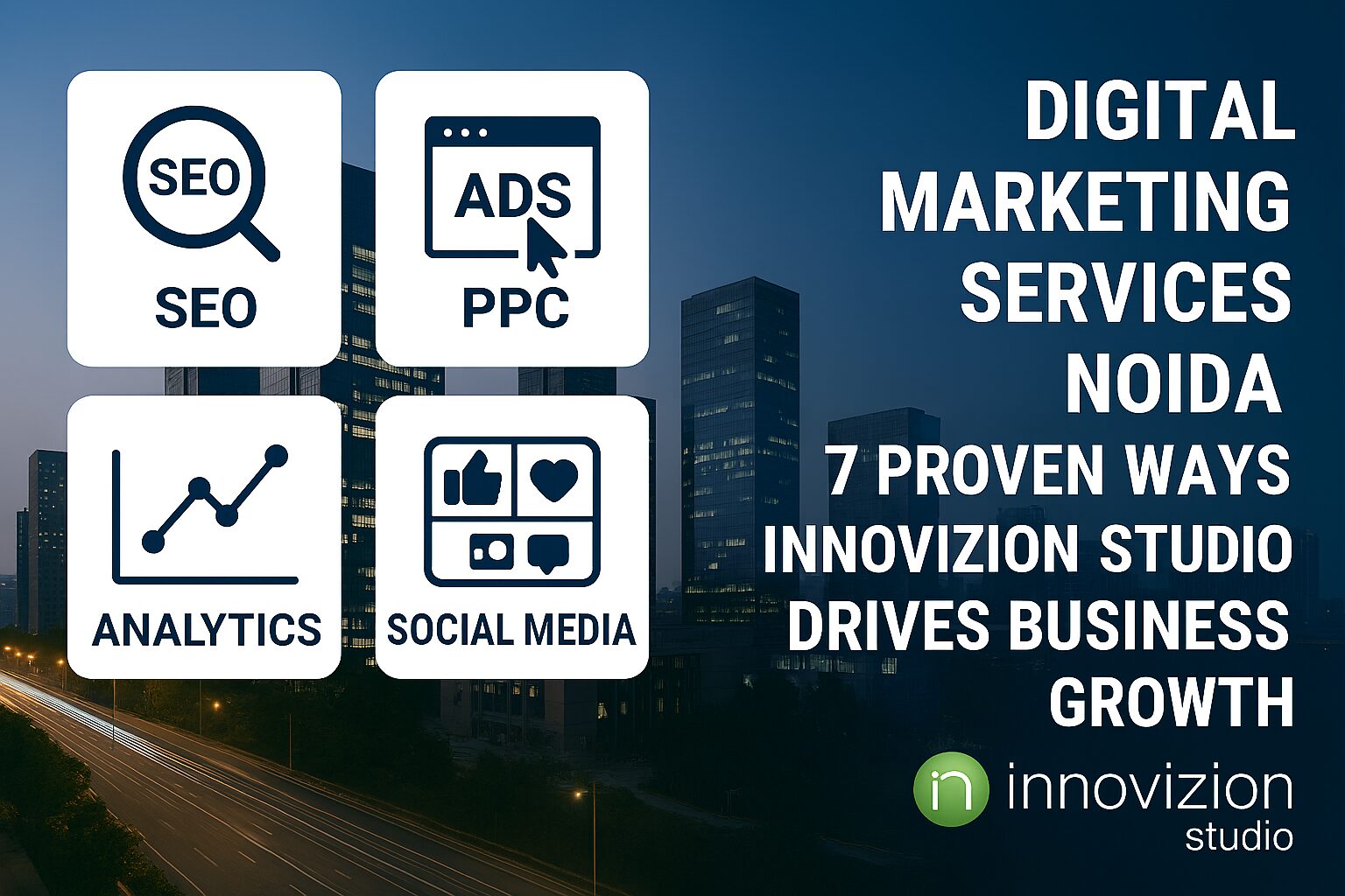 Innovizion Studio team providing Digital Marketing Services in Noida.