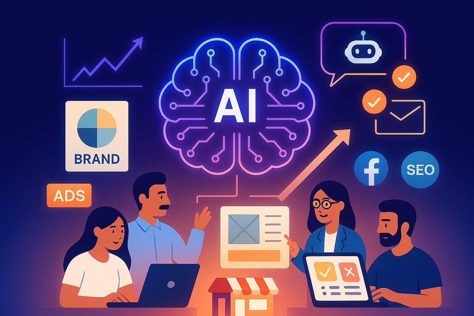 7 Ways AI is Revolutionizing Digital Marketing for Small Businesses