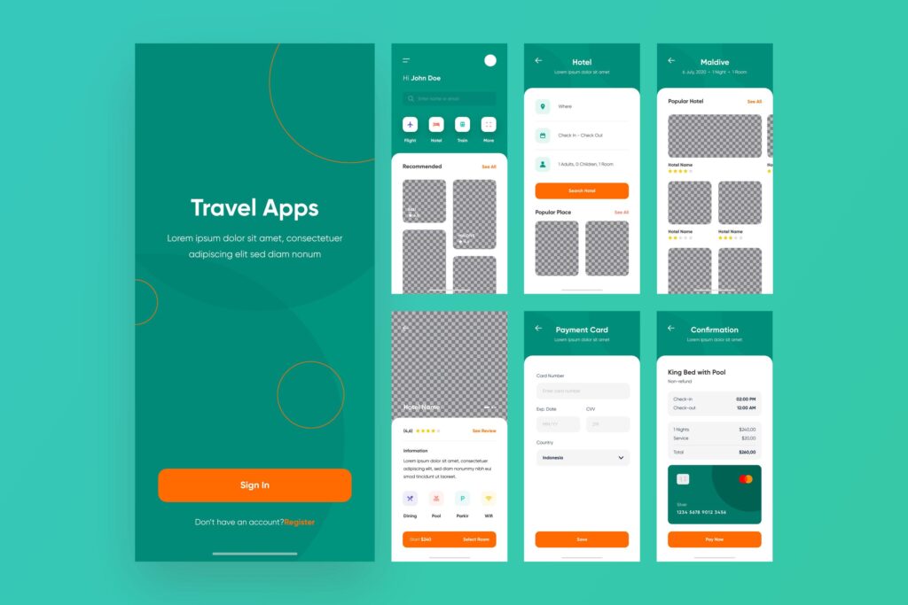 UX/UI design in India mobile app interface