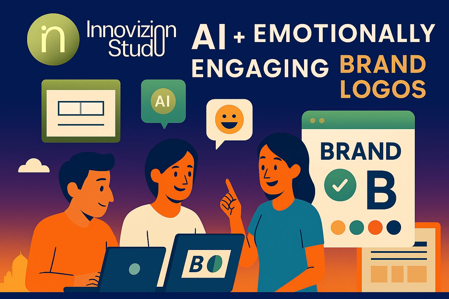 Using AI to Create Emotionally Engaging Brand Logos