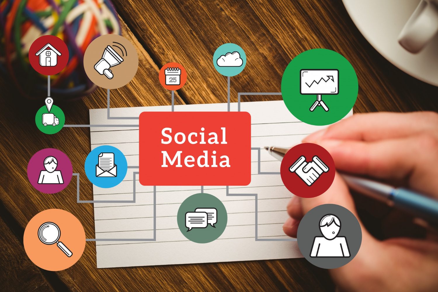 Social media content services by Innovizion Studio with creative visuals, ad campaigns, and platform-specific strategies to boost brand engagement.
